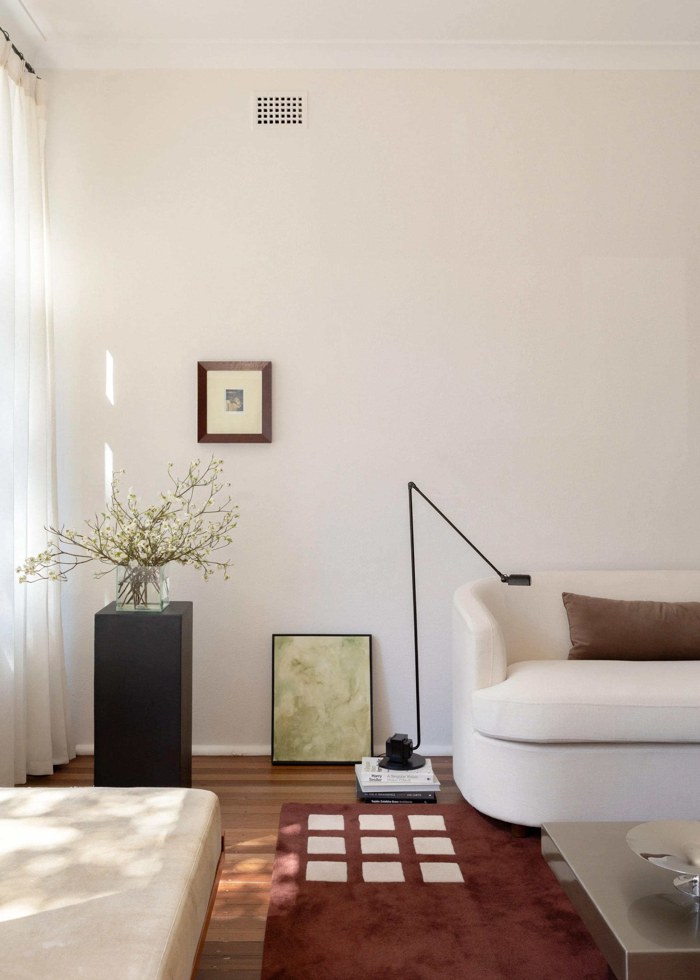 Sunlight across the My Verona sofa and coffee table